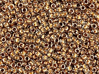 Бисер Toho, размер 15/0. Цвет #989 (Внутренняя позолота).Цена указана за 10 грамм. Производитель - Япония., фото №21067