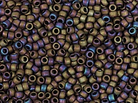 Бисер Toho, размер 15/0. Цвет #615 (Матовый радужный, пурпурный). Цена указана за 10 грамм. Производитель - Япония., фото №21075