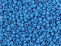 Бисер Toho, размер 15/0. Цвет #43D (непрозрачный, василек). Цена указана за 10 грамм. Производитель - Япония. , фото №21161