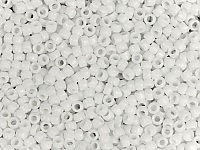 Бисер Toho, размер 15/0. Цвет #41F (Матовый непрозрачный, белый). Цена указана за 10 грамм. Производитель - Япония. , фото №21166
