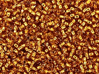 Бисер Toho, размер 15/0. Цвет #22C (Внутреннее серебрение, топаз). Цена указана за 10 грамм. Производитель - Япония. , фото №21185