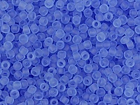 Бисер Toho, размер 15/0. Цвет #13F (Матовый прозрачный, светлый сапфир). Цена указана за 10 грамм. Производитель - Япония., фото №21190