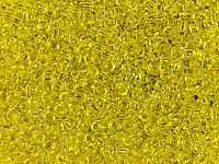 Бисер Toho, размер 15/0.  Цвет #12 (Прозрачный, лимон). Цена указана за 10 грамм. Производитель - Япония., фото №21195