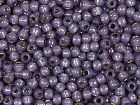 Бисер Toho, размер 11/0.Цвет #2124 (Внутреннее серебрение, молочный лаванда). Цена указана за 10 грамм. Производитель - Япония., фото №21225