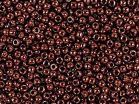 Бисер Toho, размер 15/0. Цвет #222 (Темная бронза). Цена указана за 10 грамм. Производитель - Япония., фото №26460