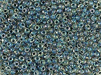 Бисер Toho, размер 15/0. Цвет #773 (Окрашенный изнутри, радужный, хрусталь/монтана). Цена указана за 10 грамм. Производитель - Япония., фото №26470