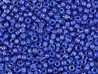 Бисер Toho, размер 15/0. Цвет #934 (Окрашенный изнутри, светлый сапфир/непрозрачный фиолетовый). Цена указана за 10 грамм. Производитель - Япония., фото №26477