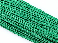 Шнур сутажный. Цвет - зеленый. Производитель - Украина. Цена указана за 5 метров.