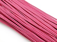 Шнур сутажный. Цвет - ярко-розовый. Производитель - Белоруссия. Цена указана за 5 метров. 