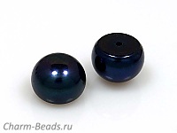 Кабошоны пресноводного натурального жемчуга (культивированного). Кабошоны имеют плоское основание с наполовину просверленным отверстием диаметром 0.8 мм. Пары максимально подобраны. Размер может отличаться в пределах 0.5 мм. Производитель - Южный Китай. Цена указана за пару. , фото №47922