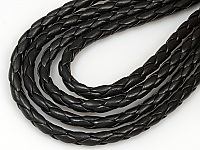Плетеный шнур из искусственной кожи. Цена указана за 1 метр., фото №49229