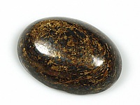 Кабошоны бронзита в ассортименте. Погрешность измерения в пределах 0,5 - 1 мм. Выемки с обратной стороны.
, фото №49642